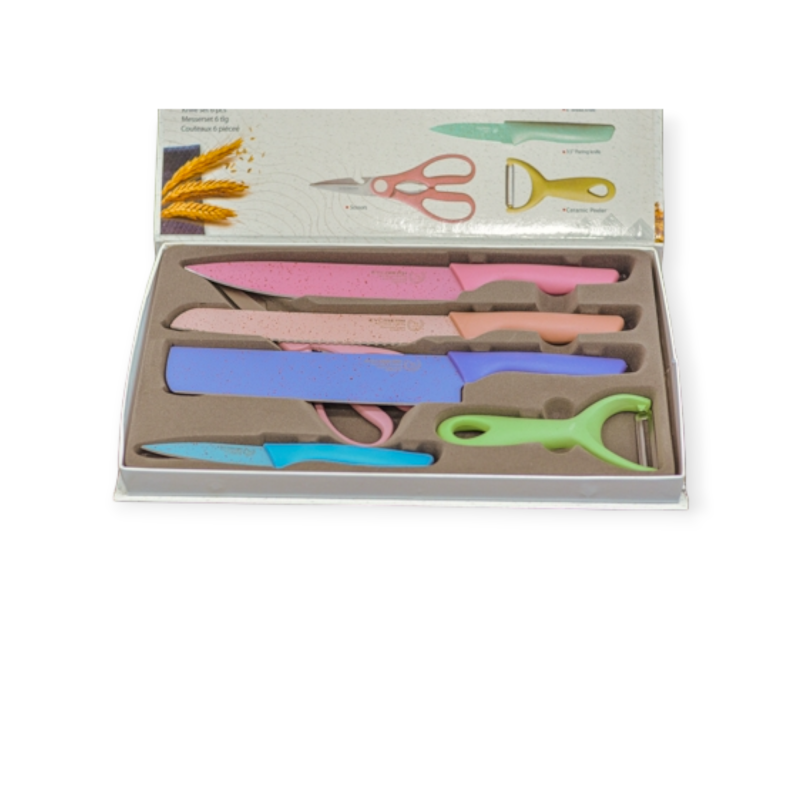 Evcrierh 6pcs Knife Set